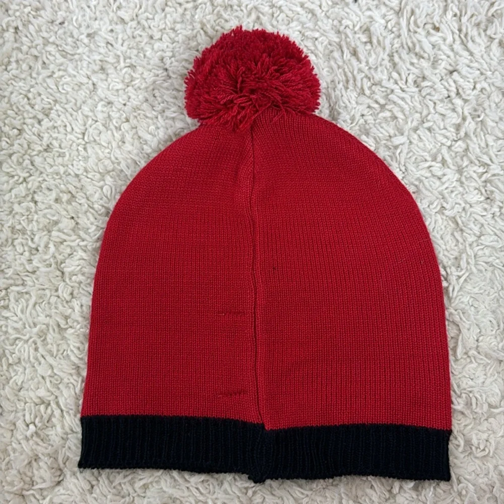 Modern Heritage Christmas Beanie One Size Unisex Kids Red Black‎ Knit Reindeer